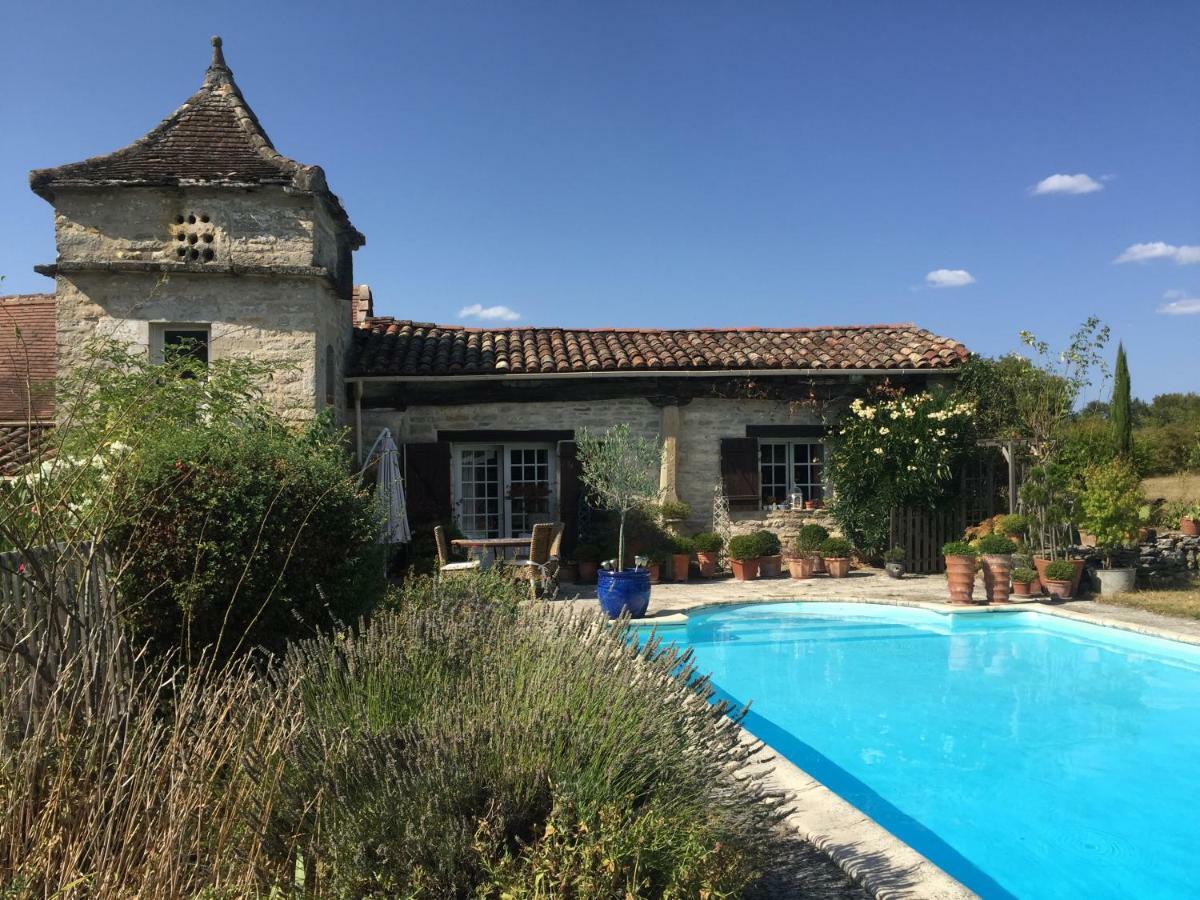 Les Gites Perard Caylus Bagian luar foto