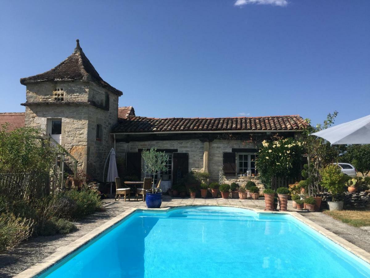 Les Gites Perard Caylus Bagian luar foto